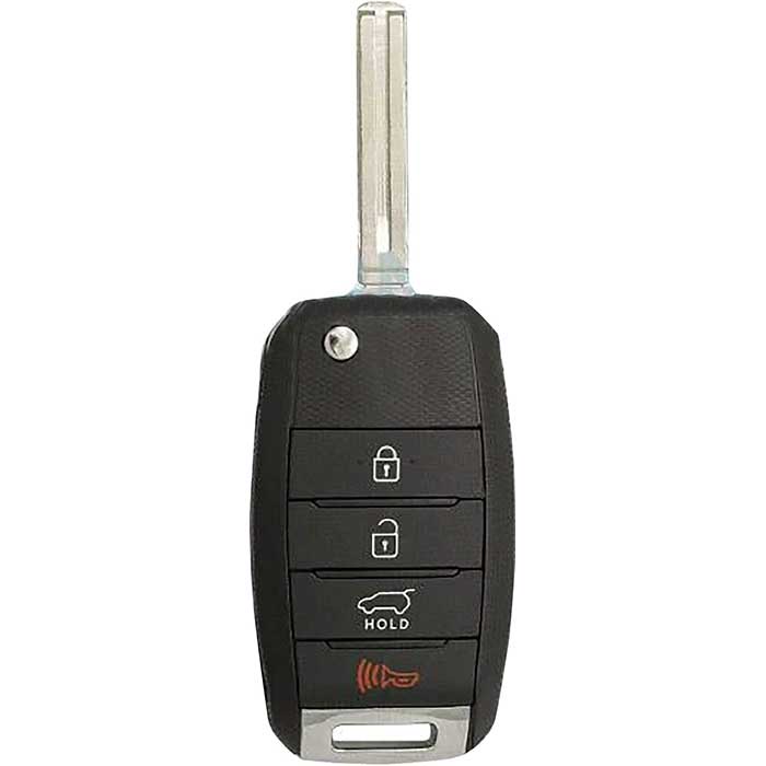 RK-KH-3W350N 4 Button Replacement Flip Key for 2014-2016 Kia Sportage