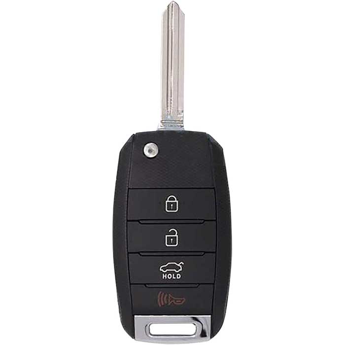 RK-KH-7200 4 Button Replacement Flip Key for 2017-2018 Kia Forte