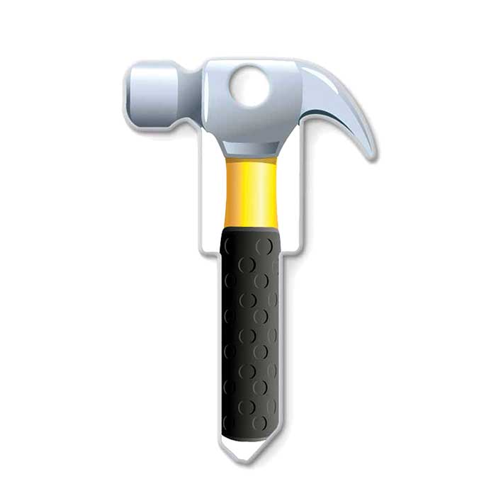 B122K Hammer Key Blank - Kwikset KW1-11 Keyway