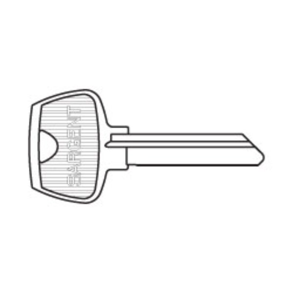 275-RJ 5-Pin Key Blank - RJ Keyway