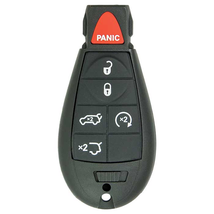IYZ-FBK-11 6 Button Replacement Fobik Remote Key for 2008-2010 Jeep Commander