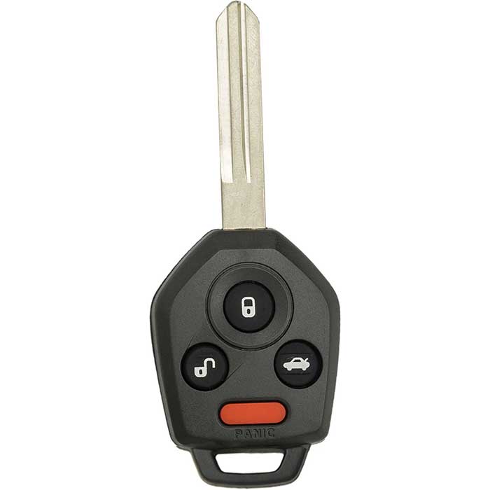 RK-SUB-G48A 4 Button Replacement Remote Key Combo for 2008-2010 Subaru Tribeca