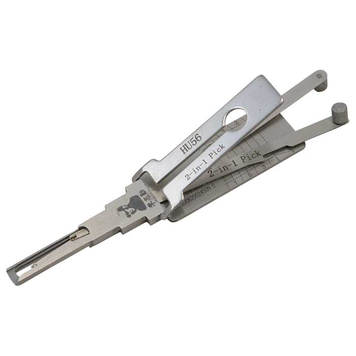 OL-HU56 2-Track 2-in-1 Auto Lock Picking Tool for HU56 Volvo