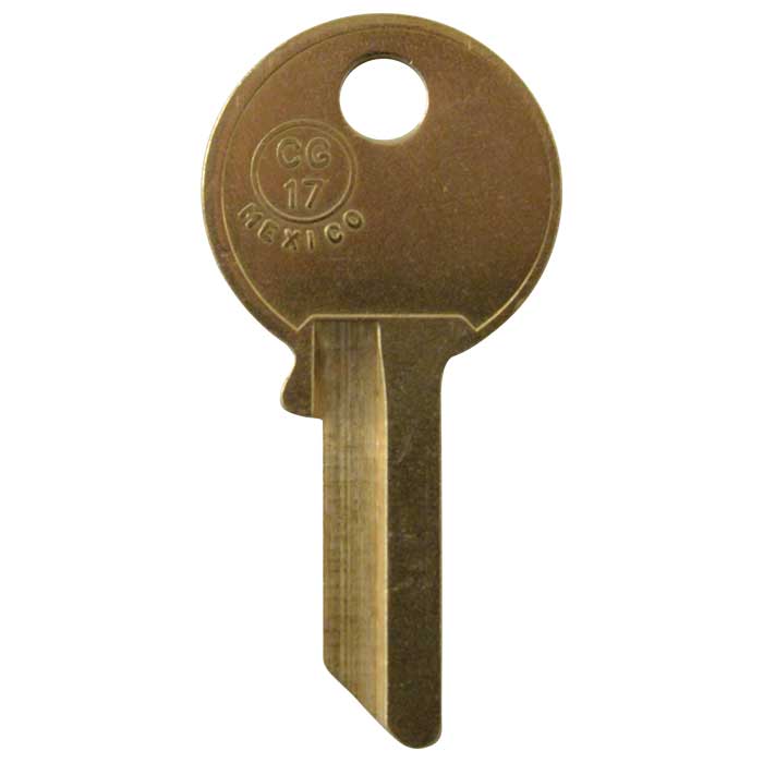 CG17-JMA KP1 Brass CHI-13DE Key Blank