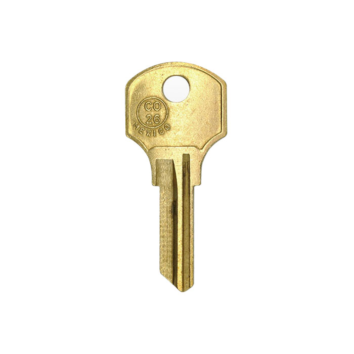CO26-JMA 1000V Brass Key Blank