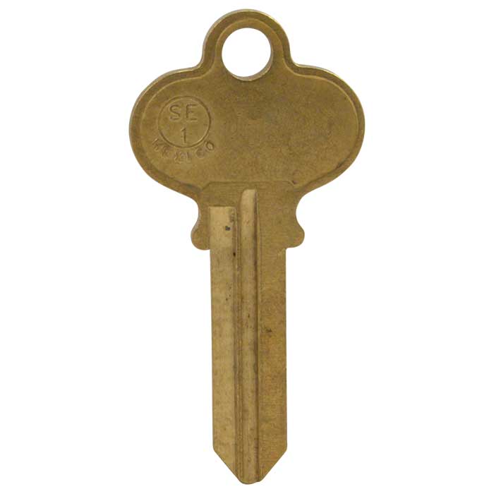 SE1-JMA Brass SEG-1DE Key Blank
