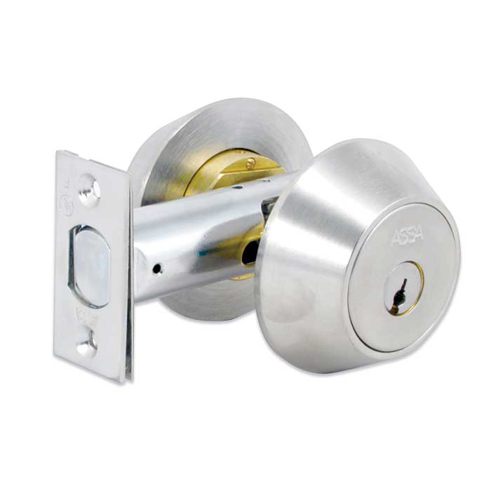 8800DC-626 TMax Single Cylinder Deadbolt for SNS & KD 2-0M7 - Satin Chrome