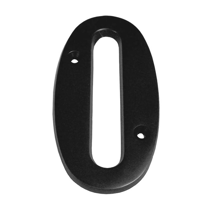 280BLK 4 in. Heavy Cast Number 0 - Matte Black
