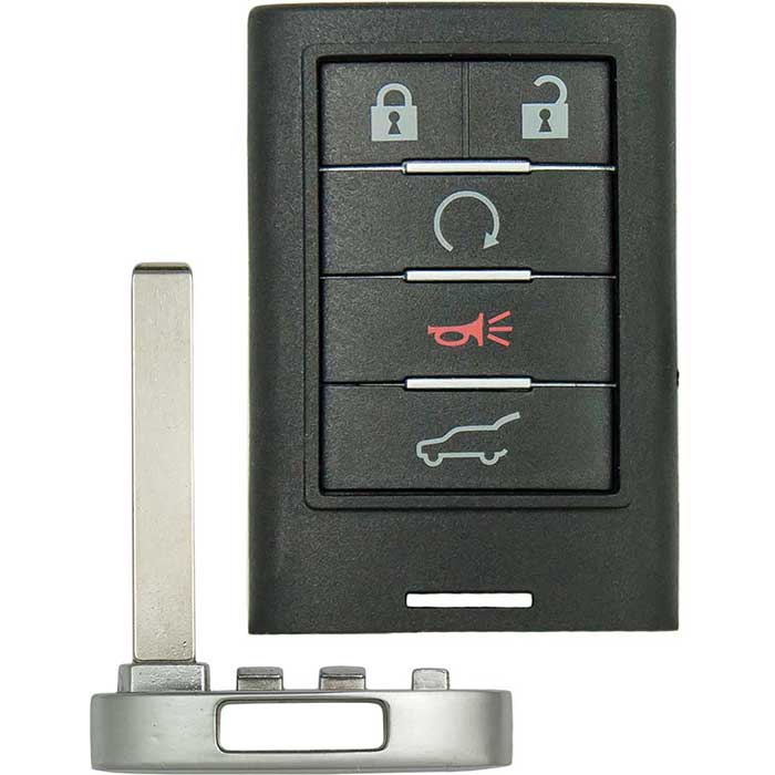 563-GM-SHELL 5 Button Replacement Remote Shell for 2010-2014 Cadillac SRX