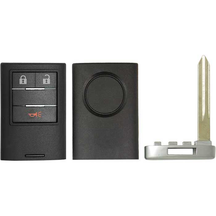 568-GM-SHELL 3 Button Replacement Remote Shell for 2008-2015 Cadillac CTS