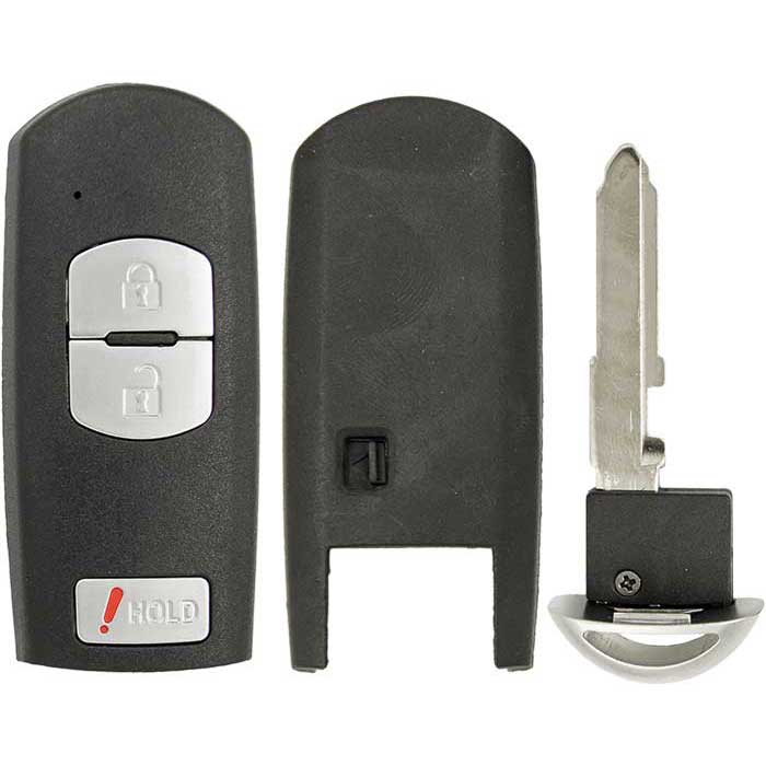 671-MAZ-SHELL 3 Button Shell for Mazda Smart Key
