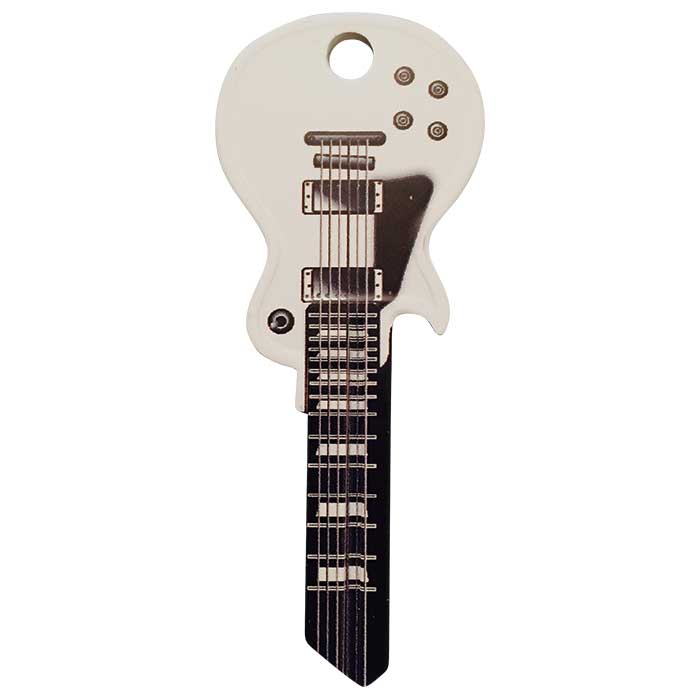 1667 KW1 Keyway White Guitar Key Blank