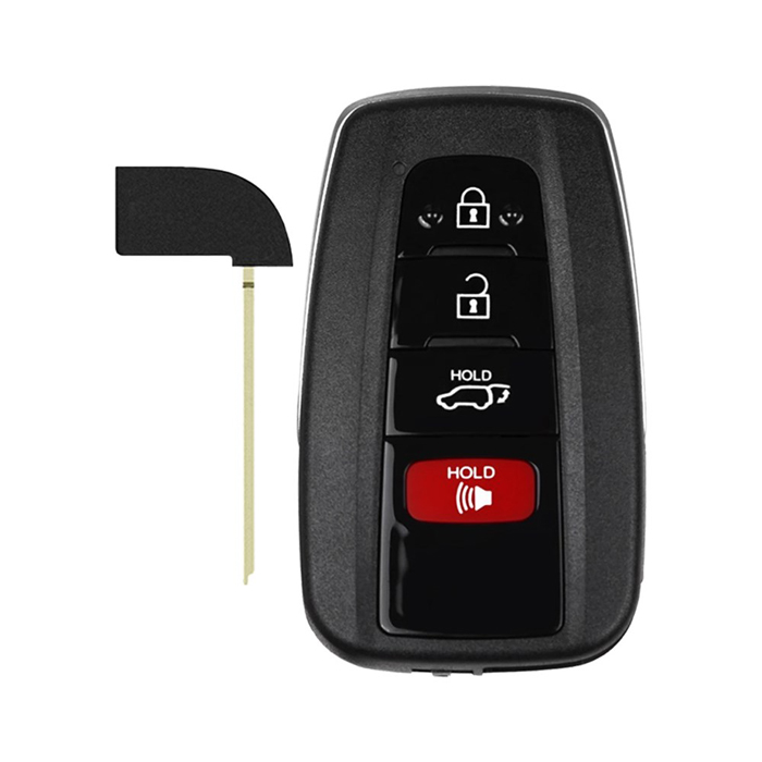 PRX-TOY-FBC-40 4 Button Proximity Remote Smart Key for 2019-2021 Toyota RAV4