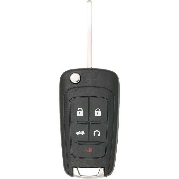 565-GM-SHELL GM 2010 Plus 5-Button Flippy Remote Head Key Shell