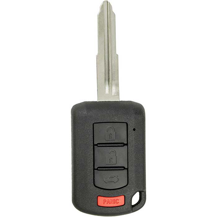 708-MIT-SHELL 4-Button Remote Head Key Shell for 2016-2017 Mitsubishi Lancer