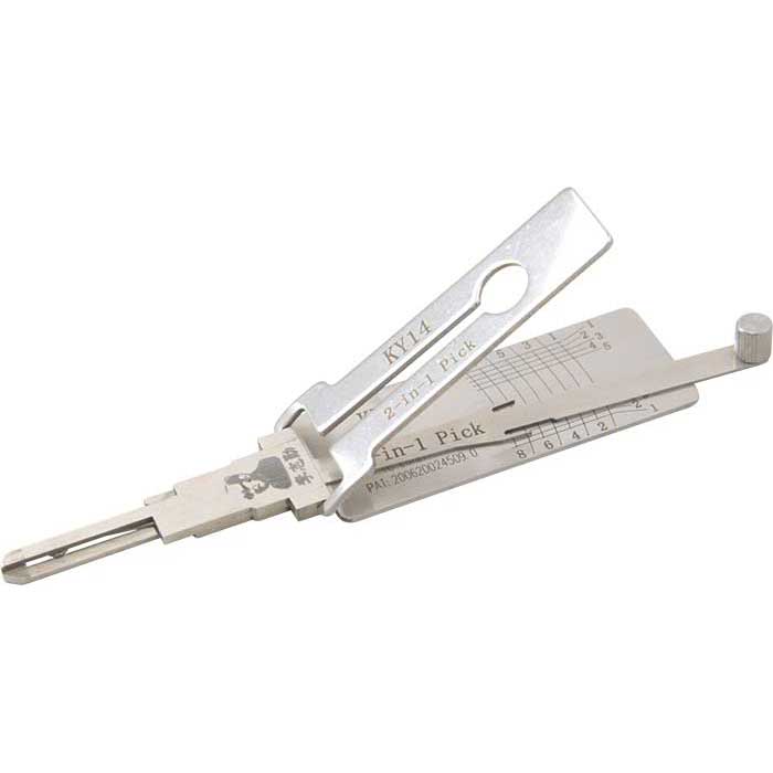 OL-KY14 2-in-1 Auto Lock Picking Tool for KY14-KK8 Kia