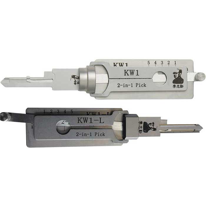 OL-KW1-L-R-AG 2-in-1 Pick & Decoder Tool for KW1