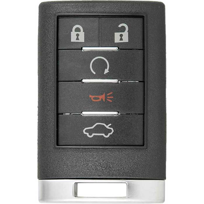 R-GM-255 5 Button Replacement Remote Key Fob for 2008-2013 Cadillac CTS