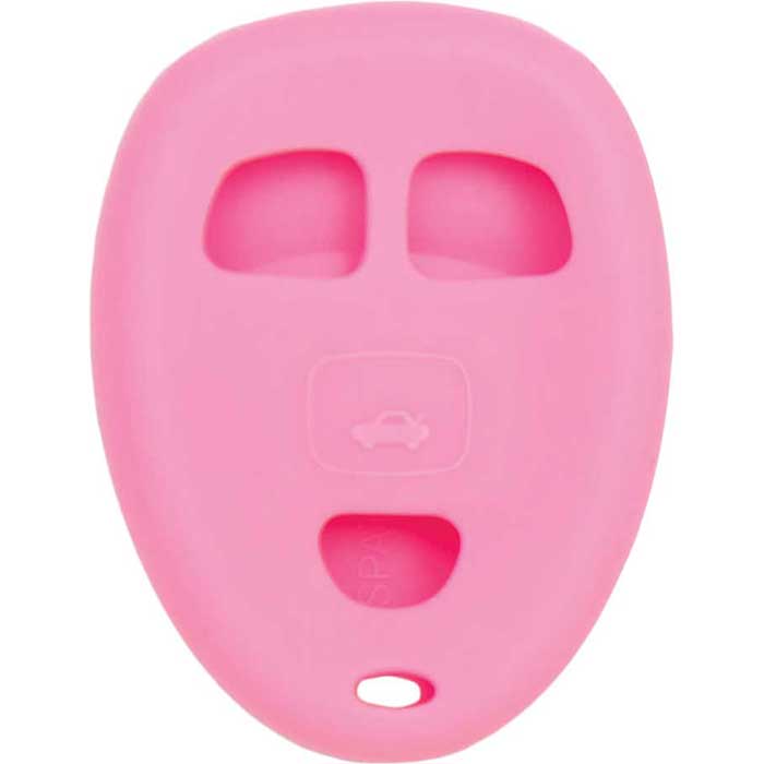 SJ-GMC34-PINK Silicone Jacket-Keyless Remote Cover for GM-GMC34 - Pink