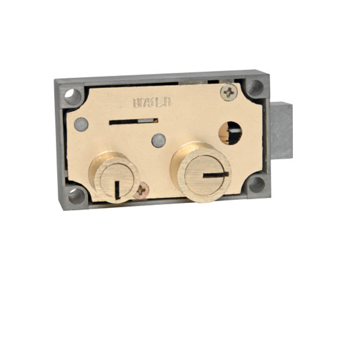 B175-05-LH 0.5 in. Big Nose Little Nose Fixed Renter Diebold Replacement Safe Deposit Lock - Left Hand