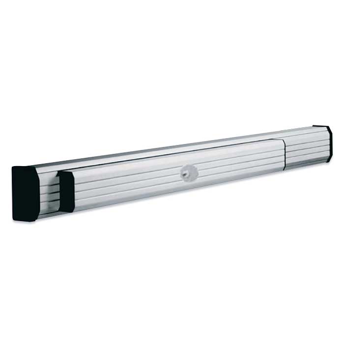 31-1295-C-3-628 3 ft. Non-Handed Push-Pad Rim Panic Exit Device - Satin Aluminum Clear