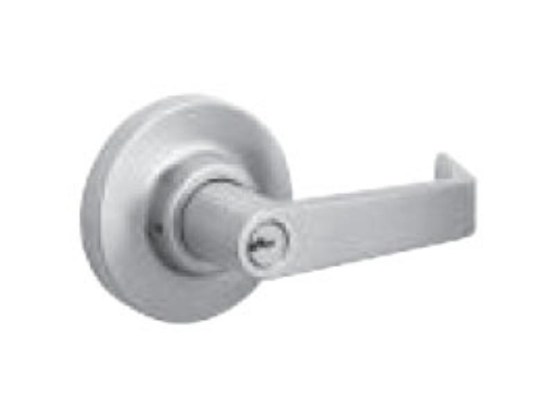 Dormakaba USA - Dorma Hardware 8R08-626 8000 Series 8R08 Key-In-Rectangular Lever Exit Device Trim, 626-US26D Satin Chrome