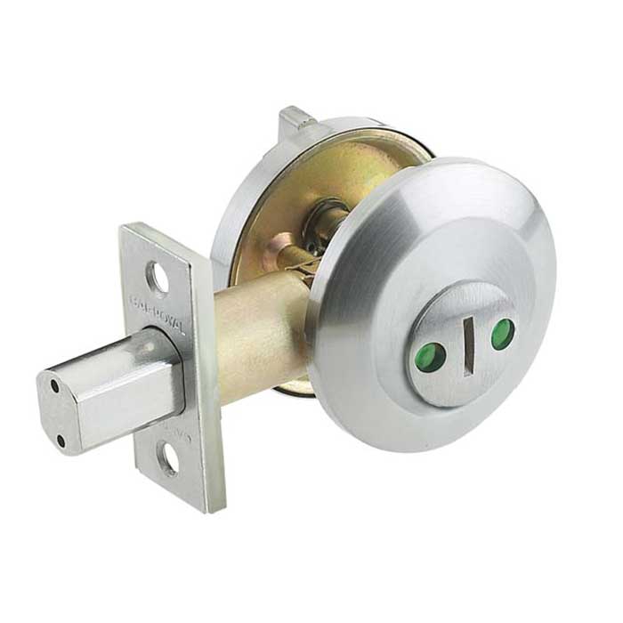 IND84-26D Grade 3 Indicator Deadbolt with 2.375 in. or 2.75 in. Backset, 626-US26D Satin Chrome