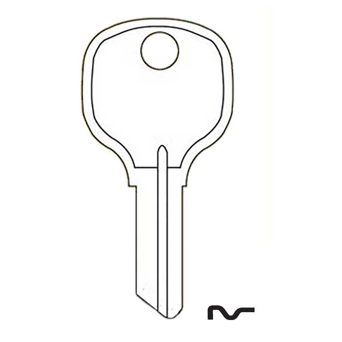 D8786 Lock Key Blank