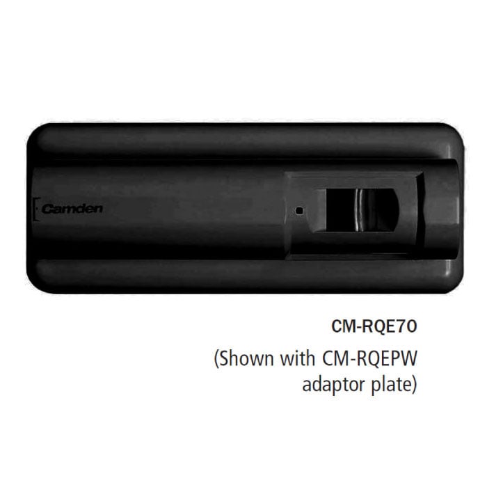 CM-RQEPK Single Gang Adaptor Plate - Black