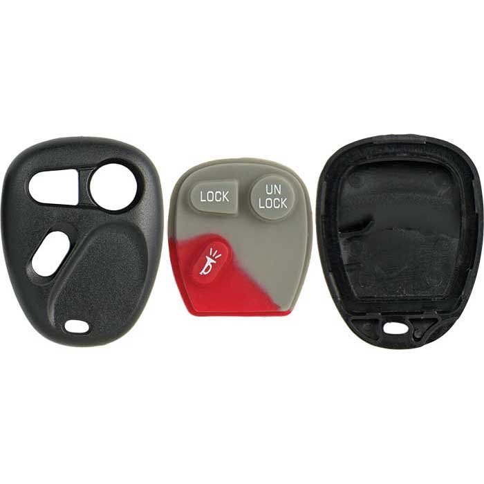 511-GM-SHELL 3-Button Remote Shell for Ford Lincoln Mercury Mazda