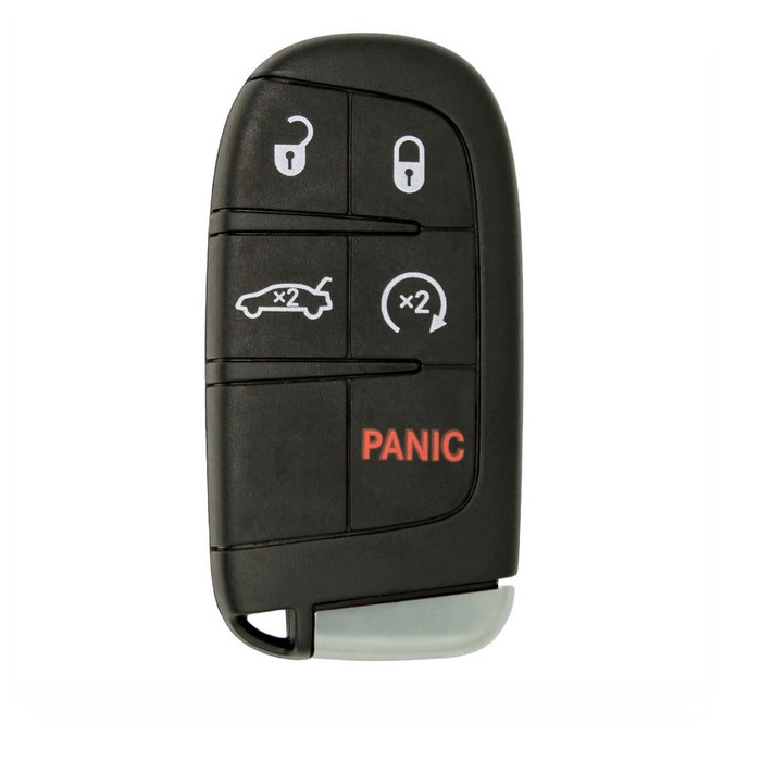 PRX-CHY-G48-RFB-A Original 5 Button Gen 4 Tombstone Proximity Smart Key for 2015-2017 Chrysler 200