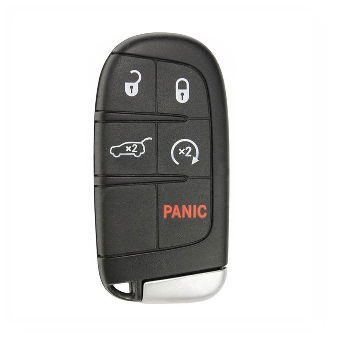 PRX-CHY-G68-RFB-A Original 5-Button Gen 4 Tombstone Proximity Smart Key for 2017-2019 Jeep Compass