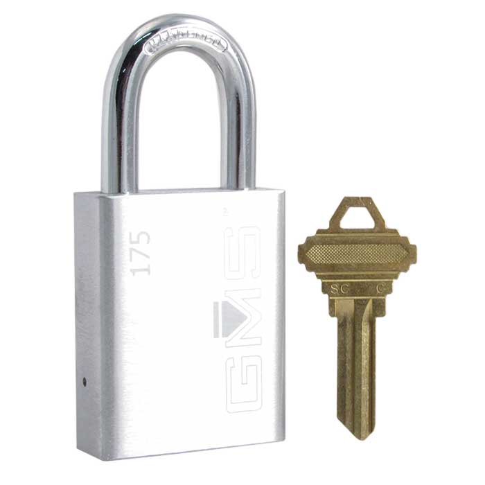 P175-1-SC Rekeyable Brass SC1 Padlock