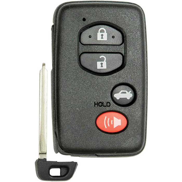 919-TL-SHELL Replacement 4 Button Remote Shell for 2009-2011 Toyota Avalon