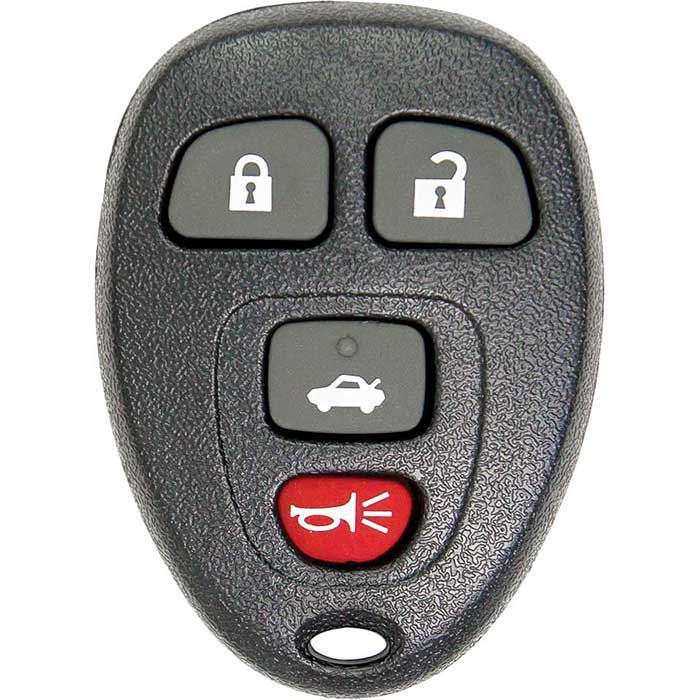 R-GM-523 4 Button Replacement Remote for 2005, 2006-2007 Chevrolet Cobalt