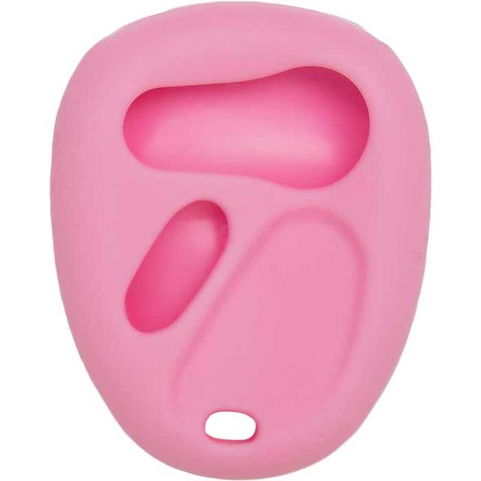 SJ-GMC13-PINK Silicone Jacket Keyless Remote Cover for GM & GMC13 - Pink
