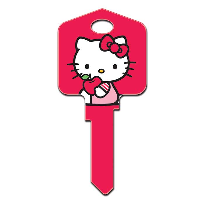 KW-SR3 Hello Kitty Red Key Blank