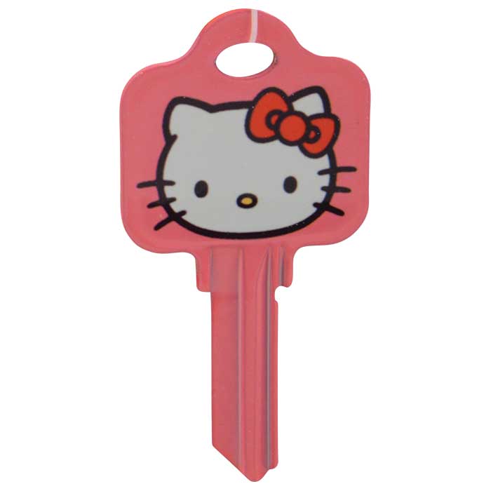 SC1-SR1 1.1 in. Hello Kitty Pink Key Blank