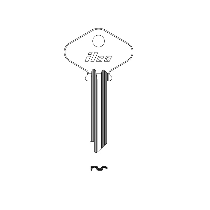 D9 FN117C Para Yale Key Blank