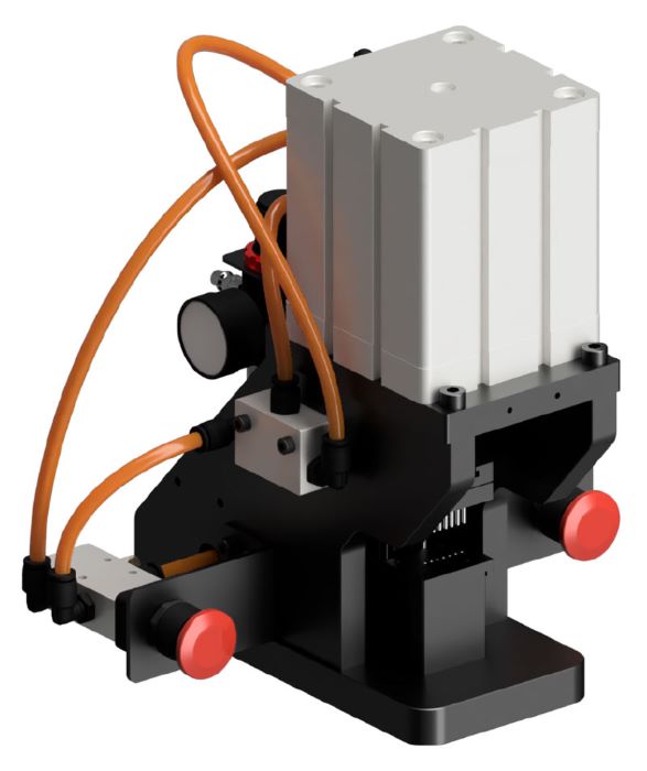 CMT-02 0.15 in. Spacing Corematic Pneumatic Capping Press for Samm Format SFIC Cores