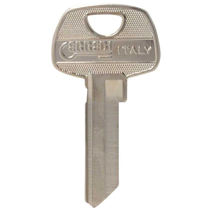 S68-NP-JMA Nickel Plated KABA-ILCO 1010N Key Blank