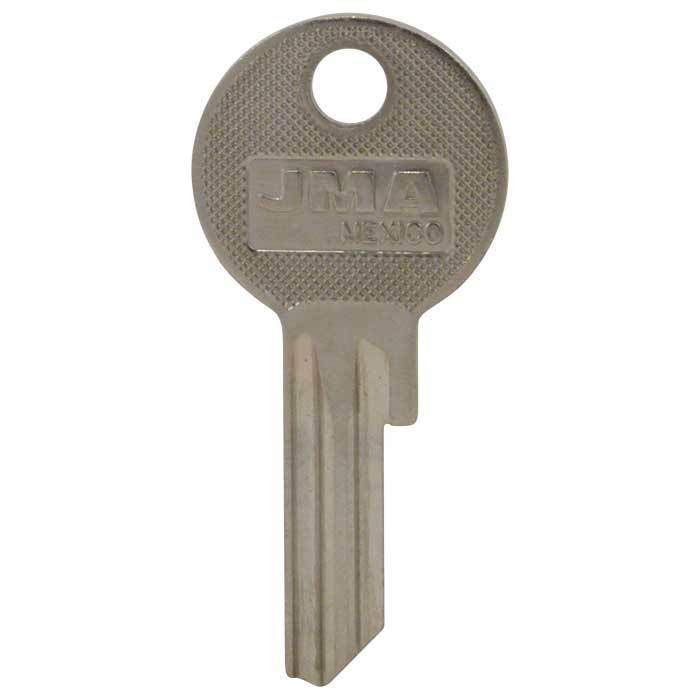 Y6-NP-JMA Y6 Nickel Plated Key Blank