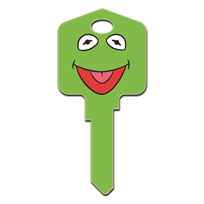 KW-D22 Disney Kermit & Miss Piggy Key Blank