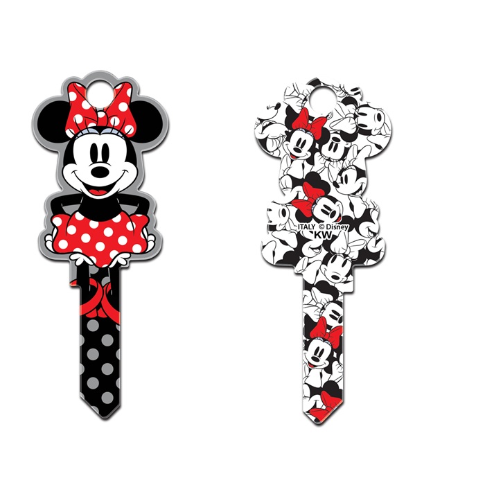 SC1-D104 2.15 in. Disney Minnie Mouse Key Blank