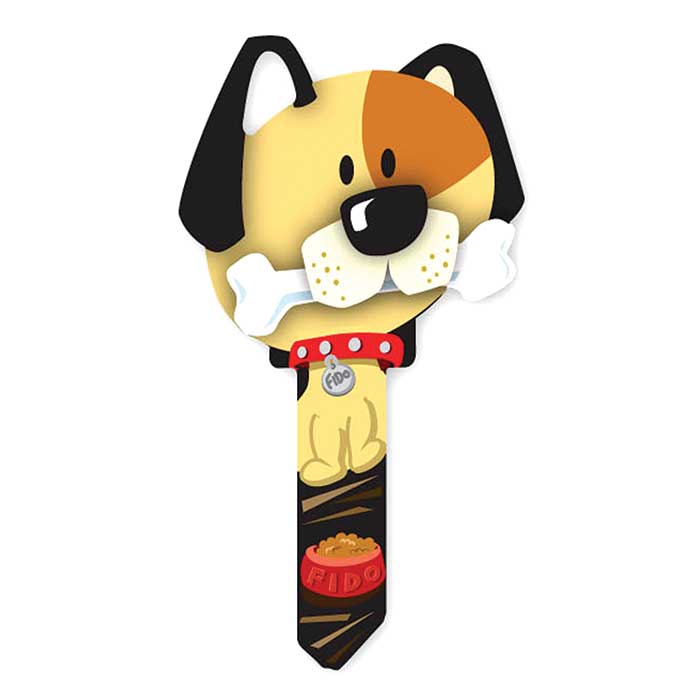 B114K Dog Key Blank - Kwikset KW1-11 Keyway