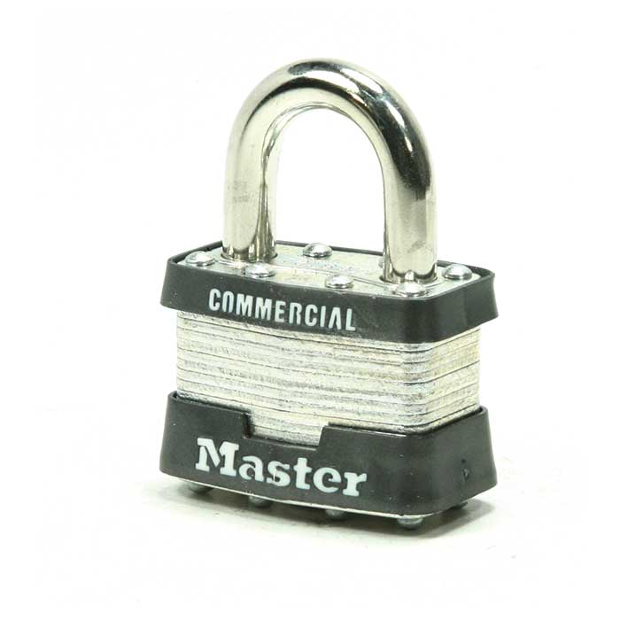 1MK SM62 No.1 Non-Rekeyable Laminated Steel Padlock - Keyed SM62