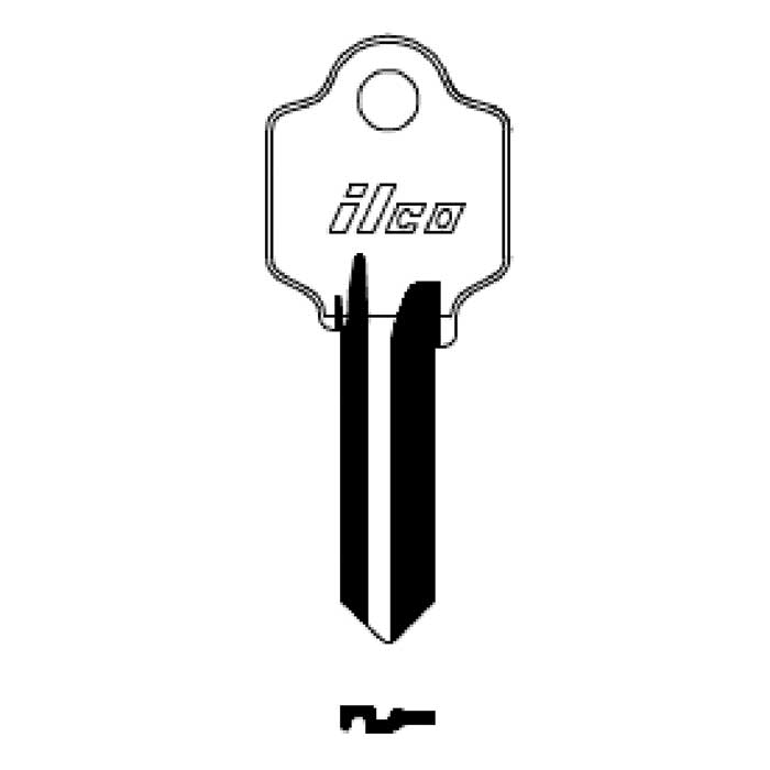 1179- Almet NP-1179-JET AR1-JMA ARR-4D.2.0 Key Blank