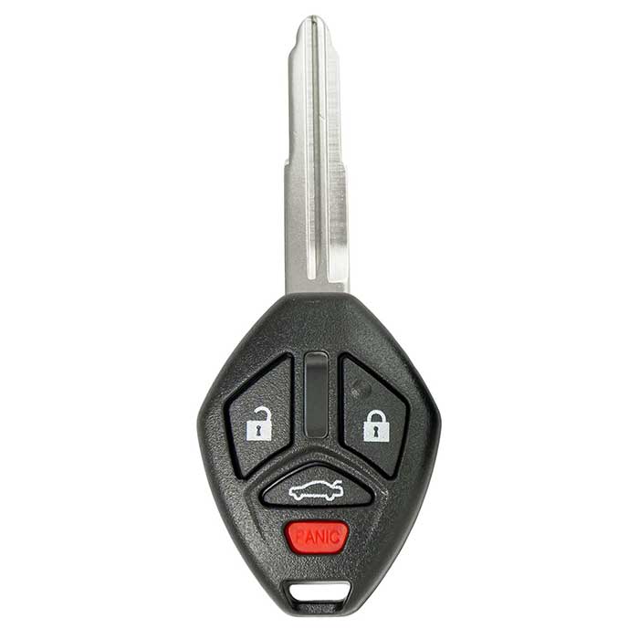706-MIT-SHELL 4-Button Remote Head Key Shell for 2007-2012 Mitsubishi Eclipse