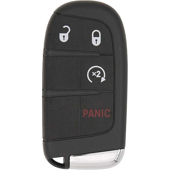 PRX-CHY-C337 4 Button Proximity Replacement Remote Smart Key for 2017-2021 Jeep Compass