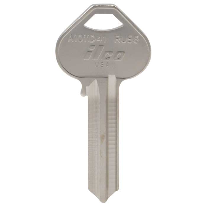 A1011D41- Corbin NP-A1011d41-JET RU20-1 RU53 Key Blank